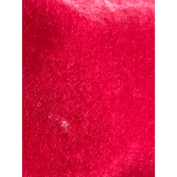 Sedge Top Womens Medium Shirt Velour Velvet Pink Blouse Boho Ruffles Casual Fall - Picture 4 of 15